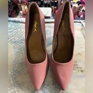 Qupid Blush Pink Heels